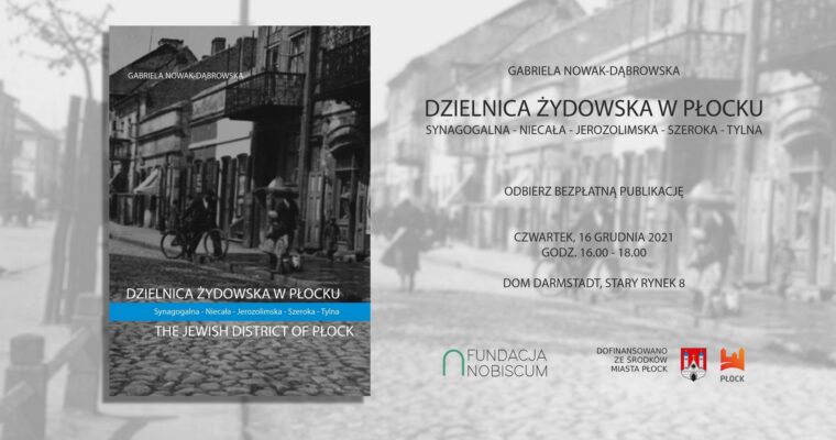 Dzielnica żydowska w Płocku – odbierz bezpłatną publikację