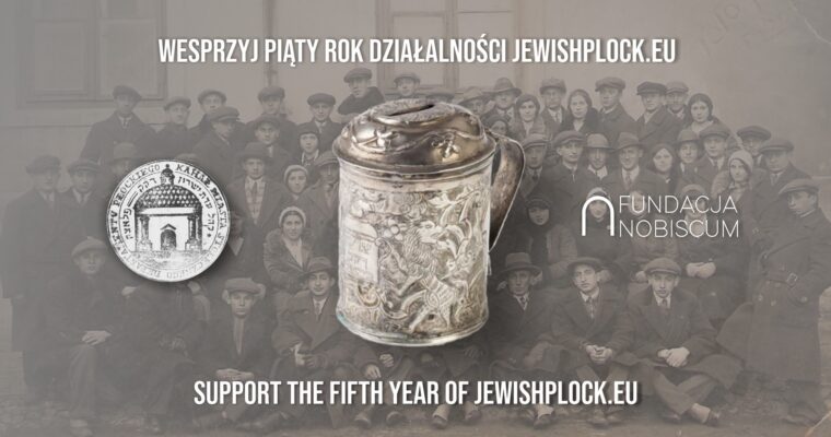 Wesprzyj piąty rok działalności JewishPlock.eu