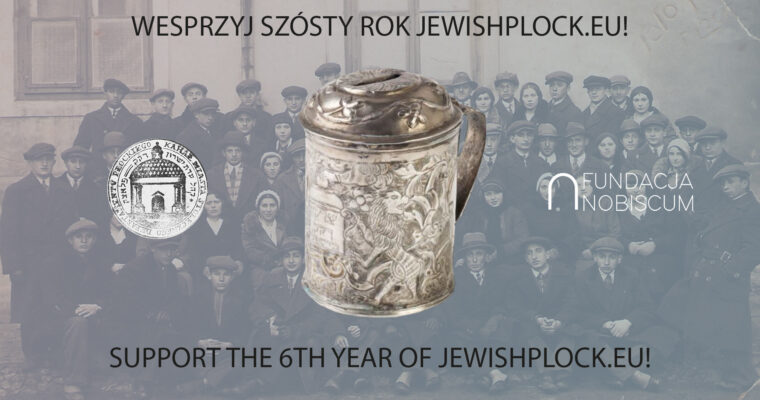 Wesprzyj szósty rok działalności JewishPlock.eu!